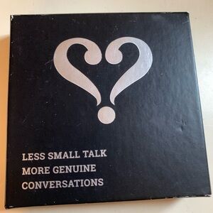 Vertells 2 deck of conversation starters for individuals, couples, and groups